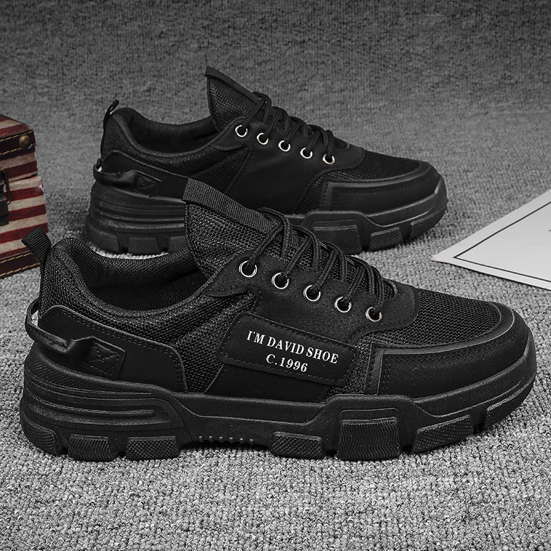 Outono impermeável antiderrapante proteção do trabalho sapatos masculinos 2025 verão novo estilo canteiro de obras resis