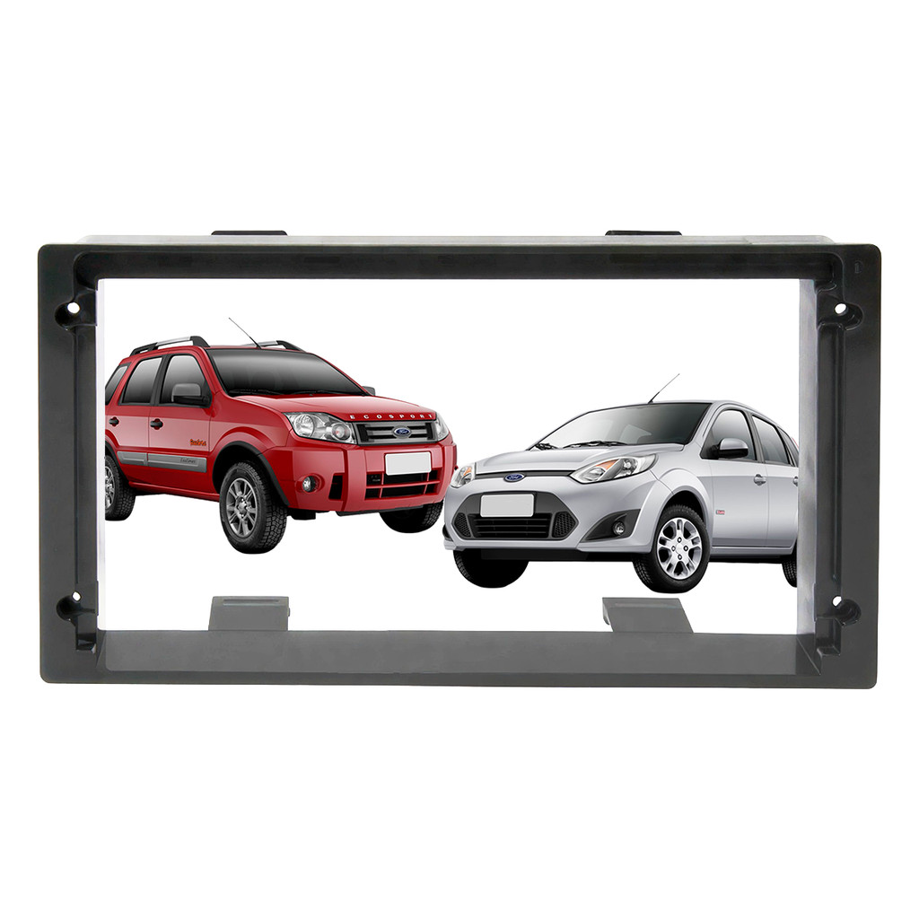 Moldura Multimidia 9 e 10 polegadas Ford Fiesta Ecosport