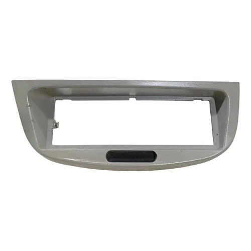 Moldura Central Rádio Painel Fiat Palio Fire 2008 7352778640 Cinza
