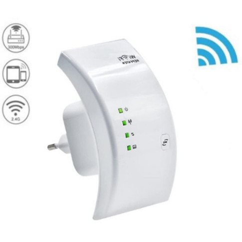 Amplificador Wi-Fi Dual-Band de 300 Mbps | Repetidor de Sinal Potente - Cobertura Completa Residencial/Escritorial