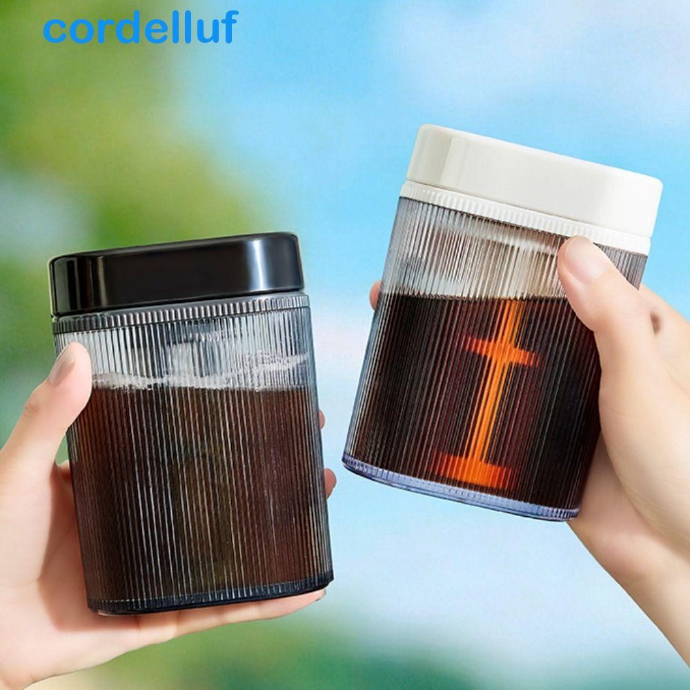 Cafeteira CORDELLUF Pocket Cold Brew , Com Tampa Selada Filtro , Fria , À Prova De Vazamentos
