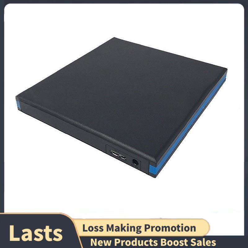 Gravador De CD/DVD Externo Portátil USB 3.0 Drive-Tray-Chargeing Em Preto/Branco Para Computadores Desktop E Laptop