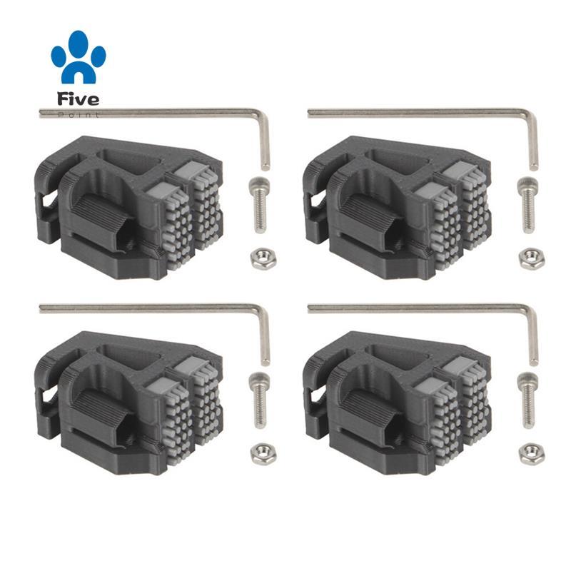 Peças De Limpeza Cabeça De Impressão Bocal Escova 4 Conjuntos Para Laboratório P1S P1 X1 Série Impressora 3D Preto