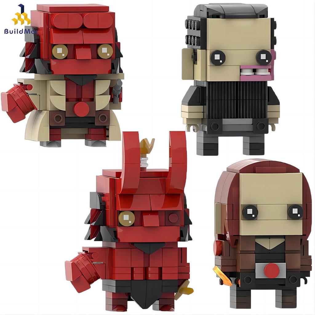 Hellboy Blocos De Construção Montagem Brinquedos Presentes Para Crianças 174 Pçs Tijolos Bloco Adultos MOC