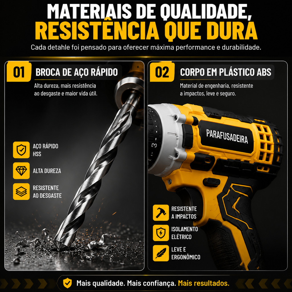 Furadeira e Parafusadeira 26V — foto 9