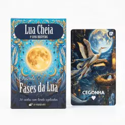 Oráculo Lua Cheia e Seus Mistérios Fases da Lua 36 Cartas