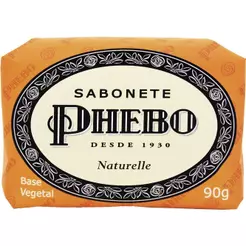Sabonete Phebo Naturelle 90g Embalagem com 12 Unidades