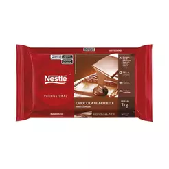 Cobertura Nestlé Chocolate Ao Leite Barra 1kg