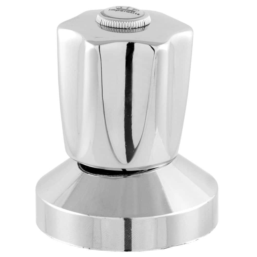 Acabamento Imperatriz para Registro Metal Cromado 3393 C50 C50 1/2, 3/4 1"