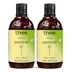 Kit Pantovin Crescimento Capilar Rápido Shampoo e Máscara Fortalecimento e Antiqueda 250 ml/g