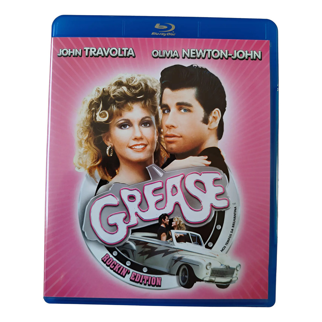 Blu-ray Filme Grease Nos Tempos Da Brilhantina 1977 John Travolta