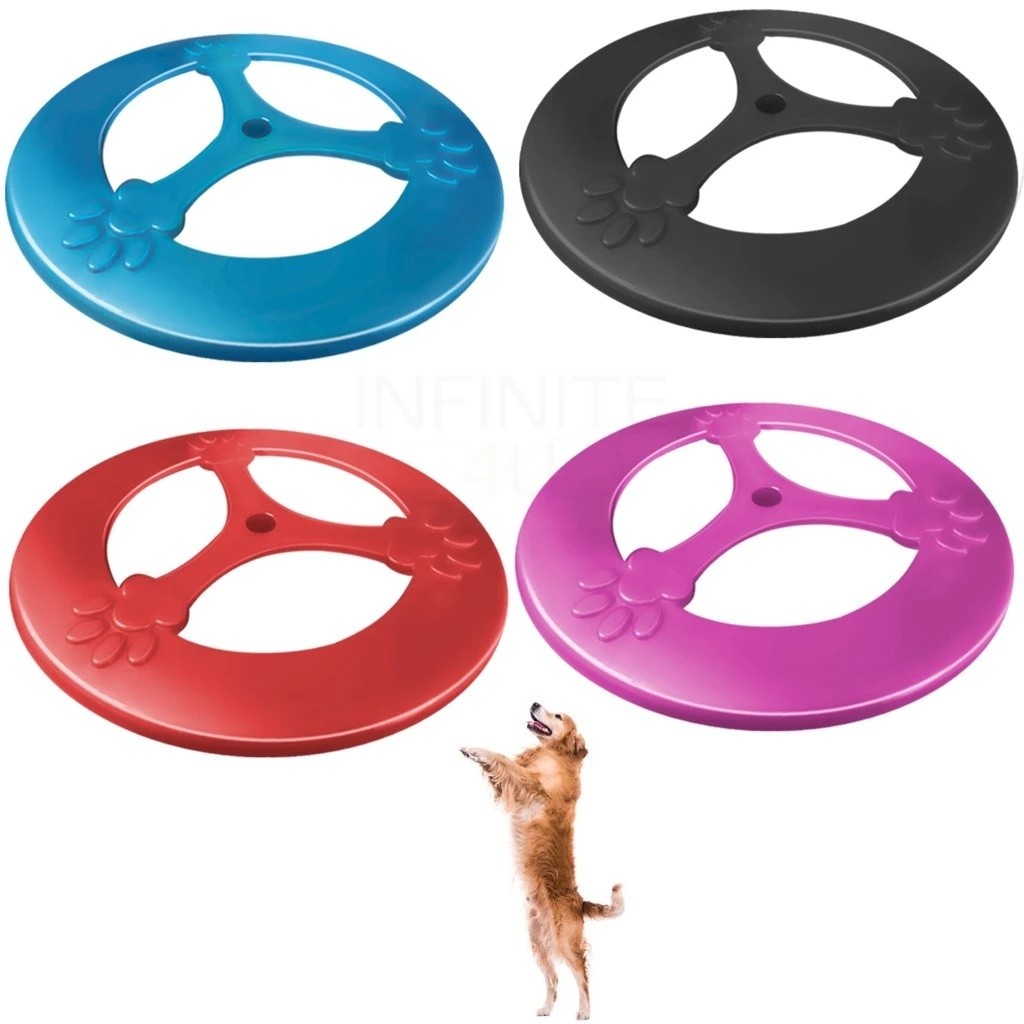 Frisbee Pet Tamanho M Plástico Resistente – Para Cães Médios e Grandes Brinquedo Interativo Nacional
