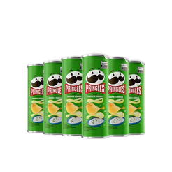 Kit Batata Pringles Creme E Cebola 6 Unidades
