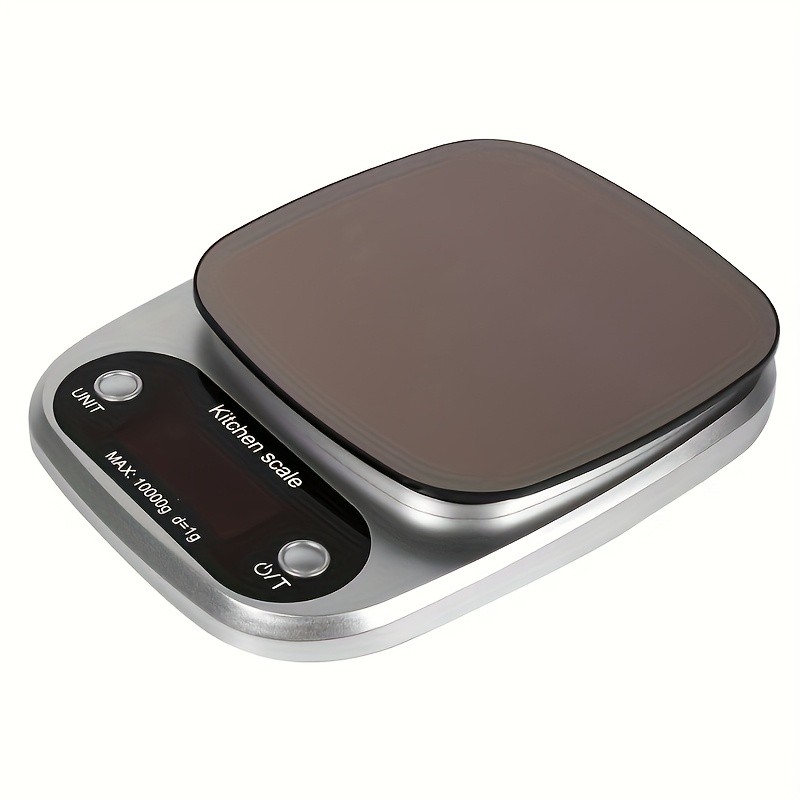 Balança Digital De Cozinha , Precisa , Grande Capacidade 10Kg/1G , À Prova D'água 2Kg/0.1G