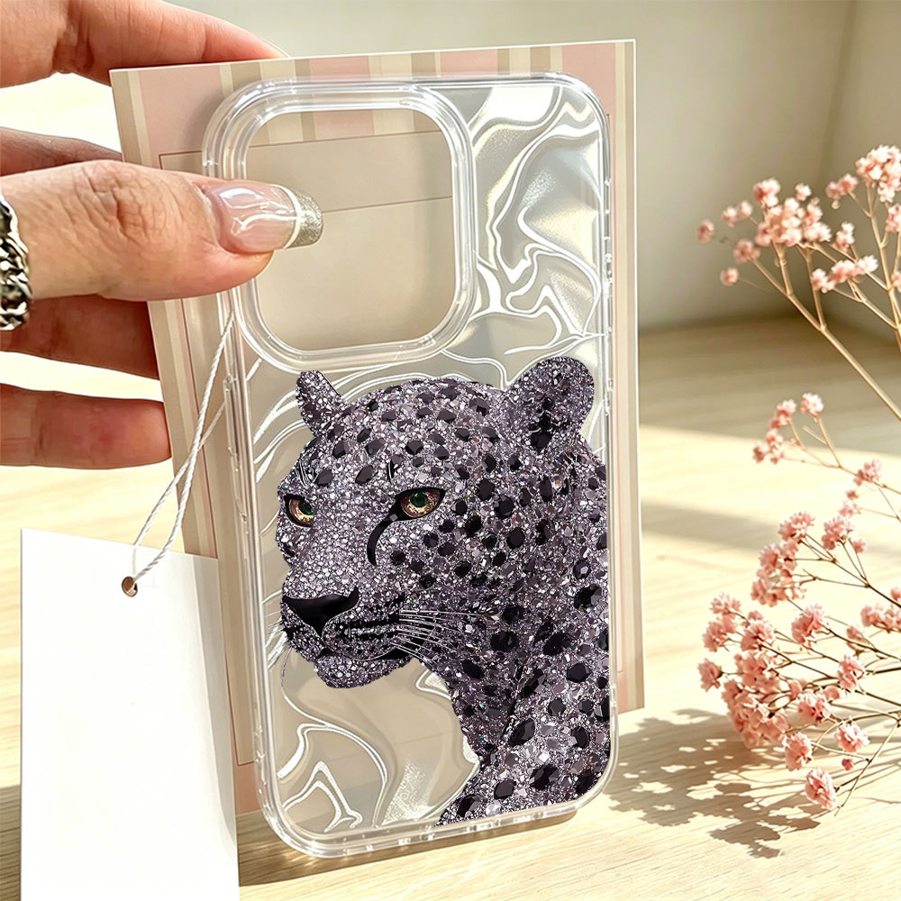 Capa Para Samsung S24 Plus S23 FE S23 Ultra S21 S22 S20 A56 A55 A54 A16 A15 A35 Leopardo Mapa Ondulações