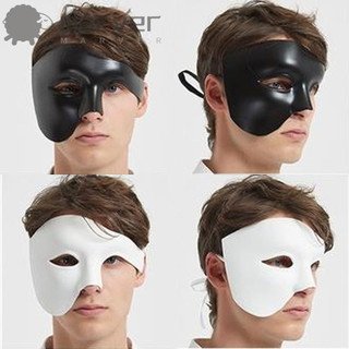 MARVER Masquerade Cosplay , Meia Face Fantasma Leve Plástica , Espessada
