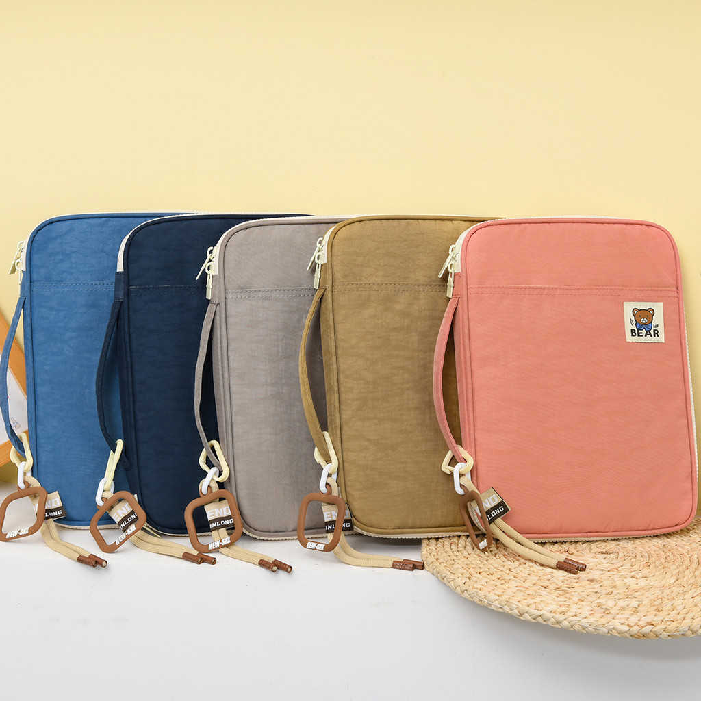 Bolsa forro portátil de 13.3 polegadas, capa protetora para Tablet, bolsa multifuncional para computador masculina e fem