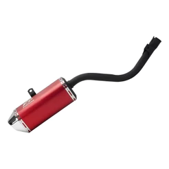 Escapamento Nxr Bros 160 e xre 190 ano 2025/2026/2027 Mini Tri Vermelho Fortuna
