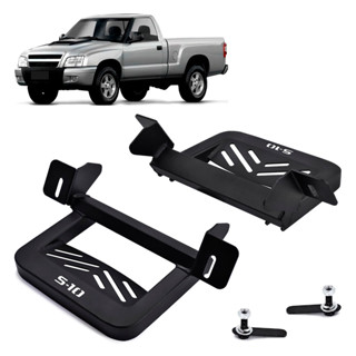 Estribo S10 Cabine Simples Axk Extreme Tipo Americano Bully em Aço Preto 1995 até 2011 em Oferta na Shopee