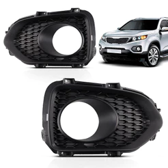 Grade Moldura Milha Sorento 2011 2012 2013 2014 Com Furo