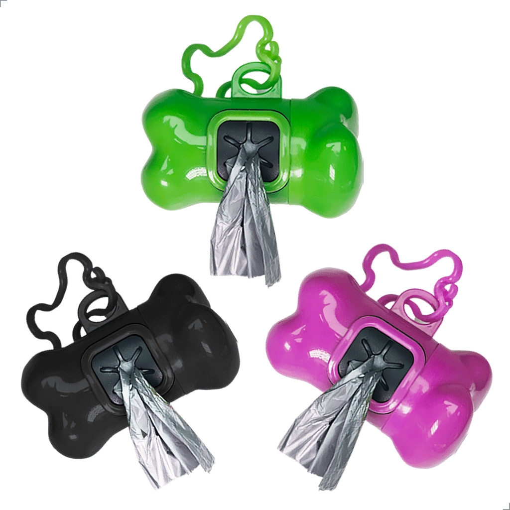 Cata Caca Momovida Porta Saquinhos de Lixo Higiênico Pet Coletor de Resíduos Animais 3 Rolos Refil em Oferta na Shopee