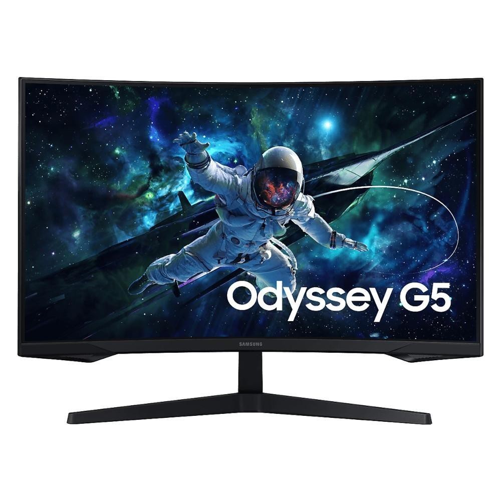 Monitor Gamer Samsung Odyssey G5 curvo 27 polegadas QHD 165Hz HDR10