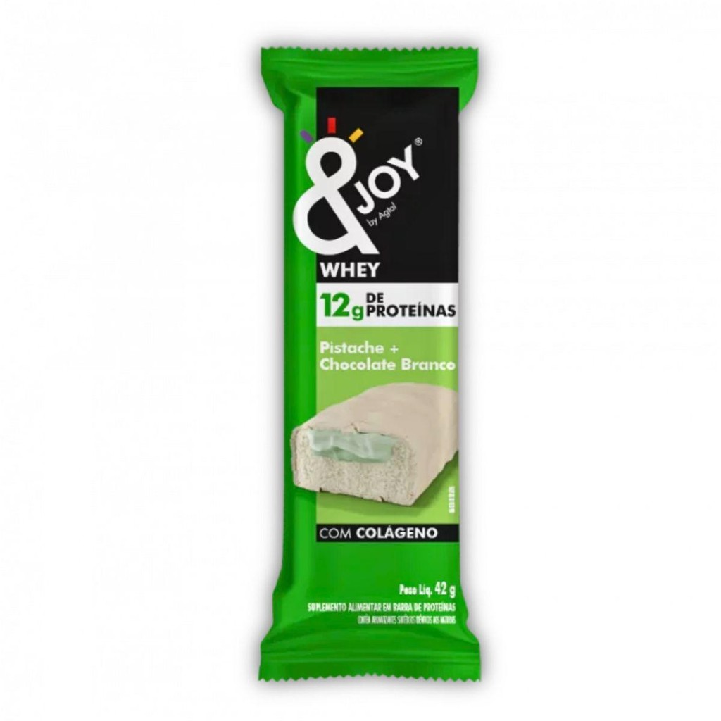 Barra Enjoy 42G Proteína Whey Pistache