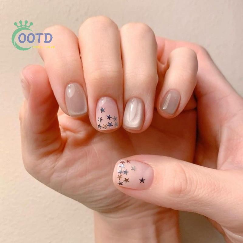 Moda Hoje 1mm Mini Estrela Espumante Prego Glitter Amor Decoração De Unhas Design De Salão De Beleza Acessórios Fofos DI