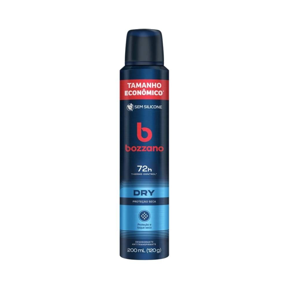 Desodorante Aerosol Bozzano Dry 200ml em Oferta na Shopee