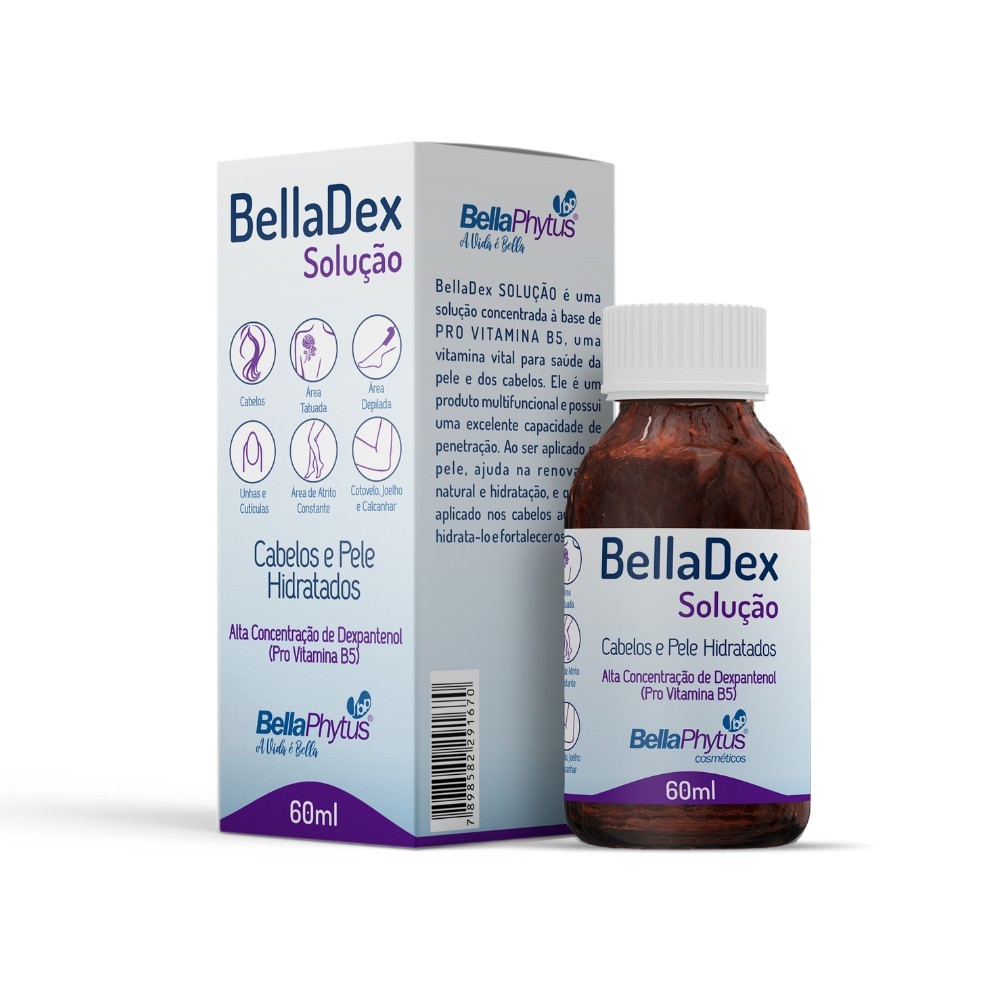 Belladex Dexpantenol Solução 60ml - BellaPhytus 