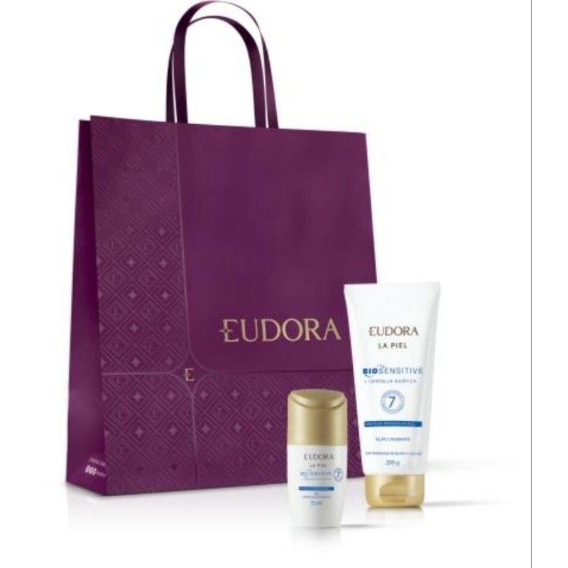 Combo La Piel Biosensitive + Centella Asiática: Gel de Banho 200g + Antitranspirante Roll-On 55ml