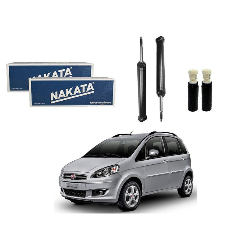 Kit Amortecedor Traseiro, Idea 1.4 1.6 1.8 2012 A 2020