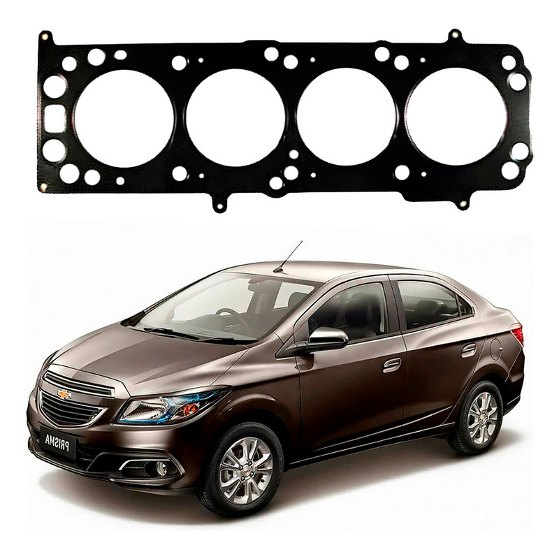 Junta Cabeçote Chapa Chevrolet Prisma 1.0 8v 2013 A 2016