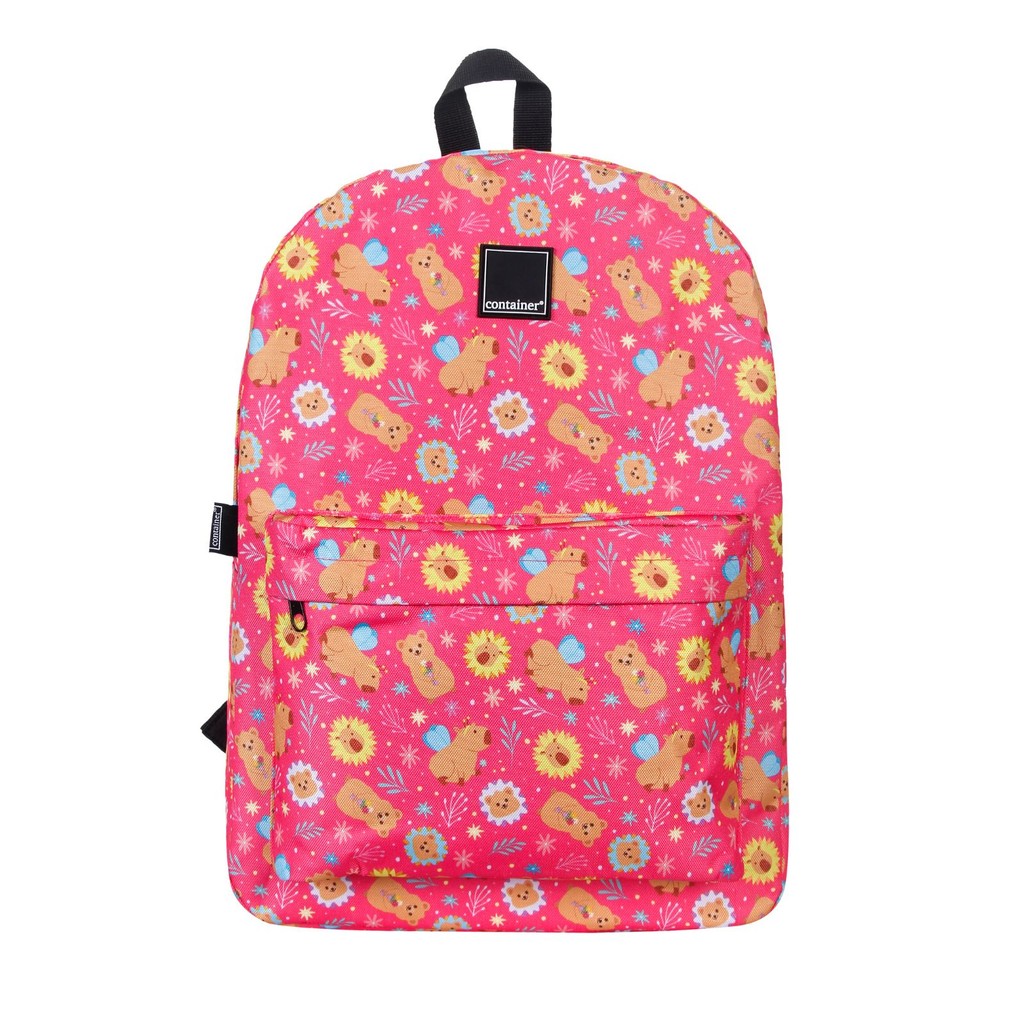 Mochila Escolar G Container Capivara Wild Animals Dermiwil