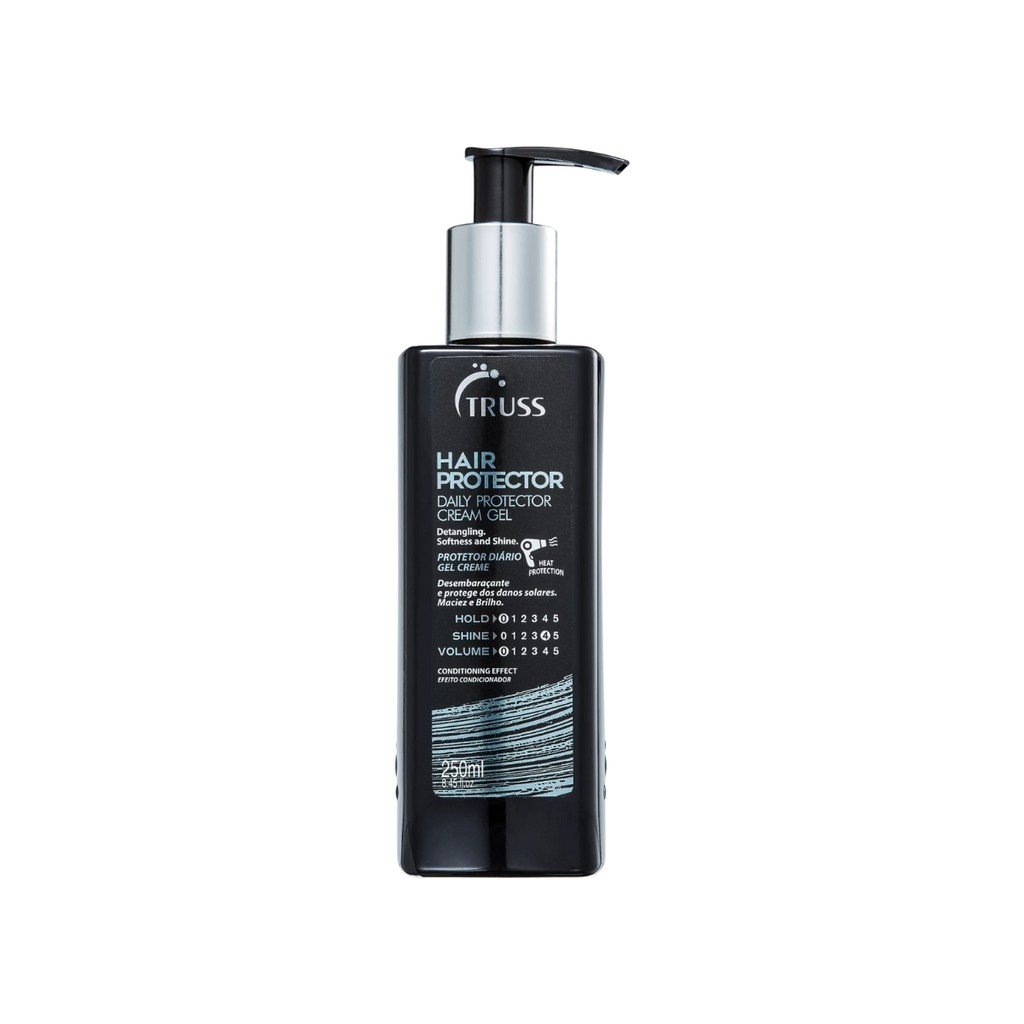 Truss Hair Protector - Leave-in Proteção Térmica 250ml Protege dos Raios UV Desembaraçador
