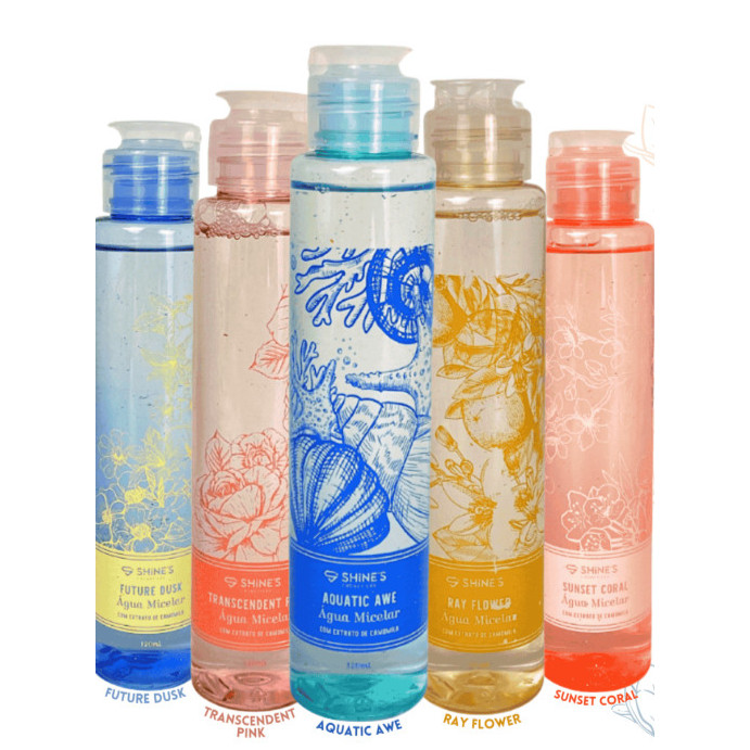Shine’s Água Micelar Demaquilante Natural com Extrato de Camomila 120ml