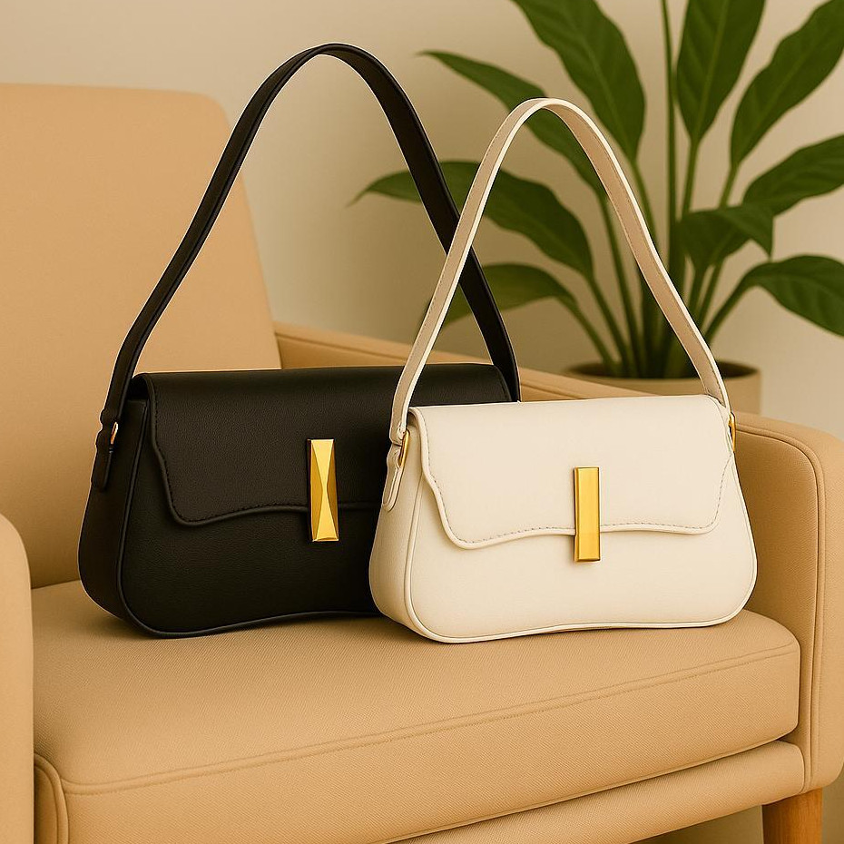 Bolsa Feminina de Ombro Kit 2 Unidade Bolsa Elegante Versatil Alça Ajusatavel Varias Cores em Oferta na Shopee