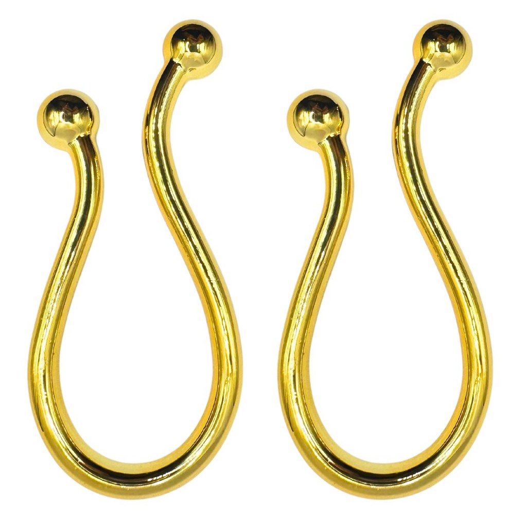 Fivela De ABS Designer Orgânica V Dourada Kit 2 Uni. - Moda Praia em Oferta na Shopee