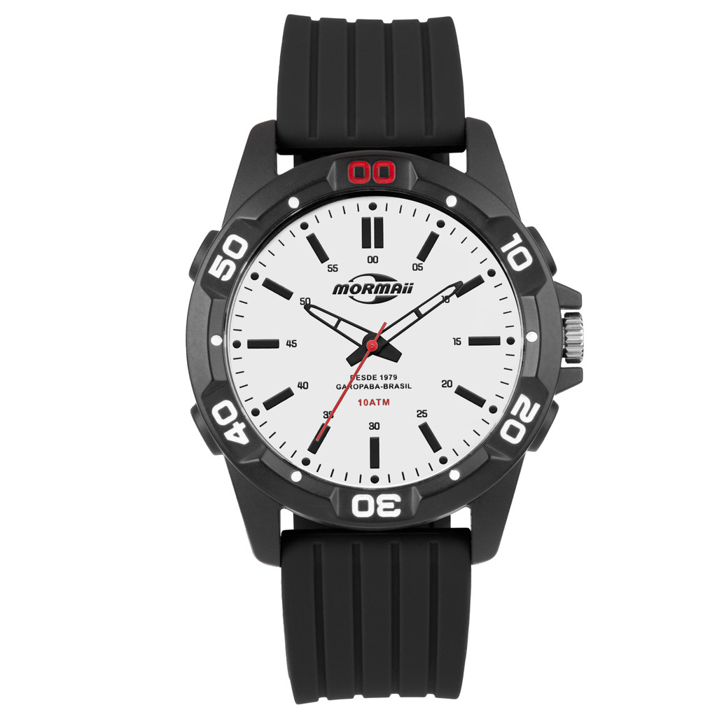 Relógio Mormaii Masculino Casual Preto - MOPC21JALK/8A
