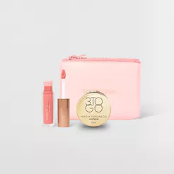 Kit Trio de Sombras 3 To Go Pallete Fade + Brilho Labial + Mini Daily Makeup (3 Produtos)