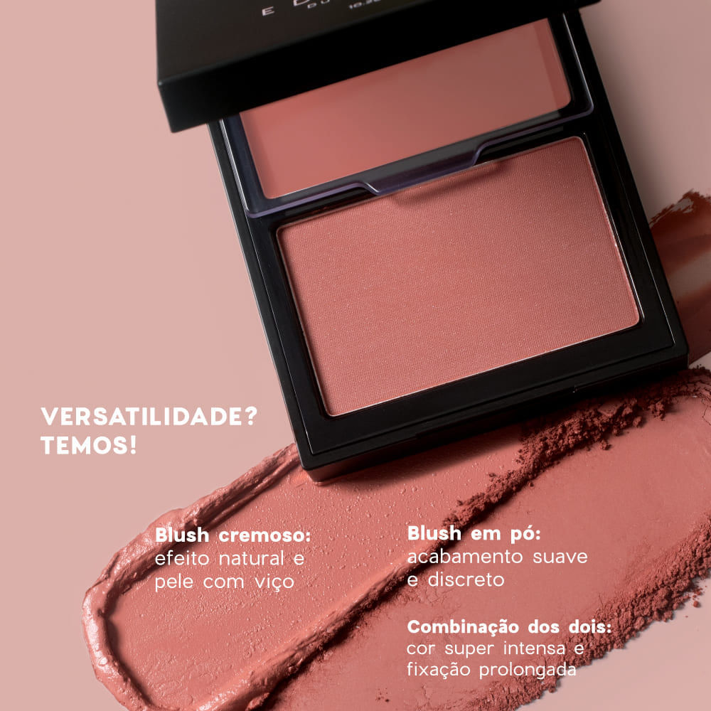 Kit Duo Blush Rosy Paint + Batom Sienna Océane Edition (2 Produtos) · foto 2