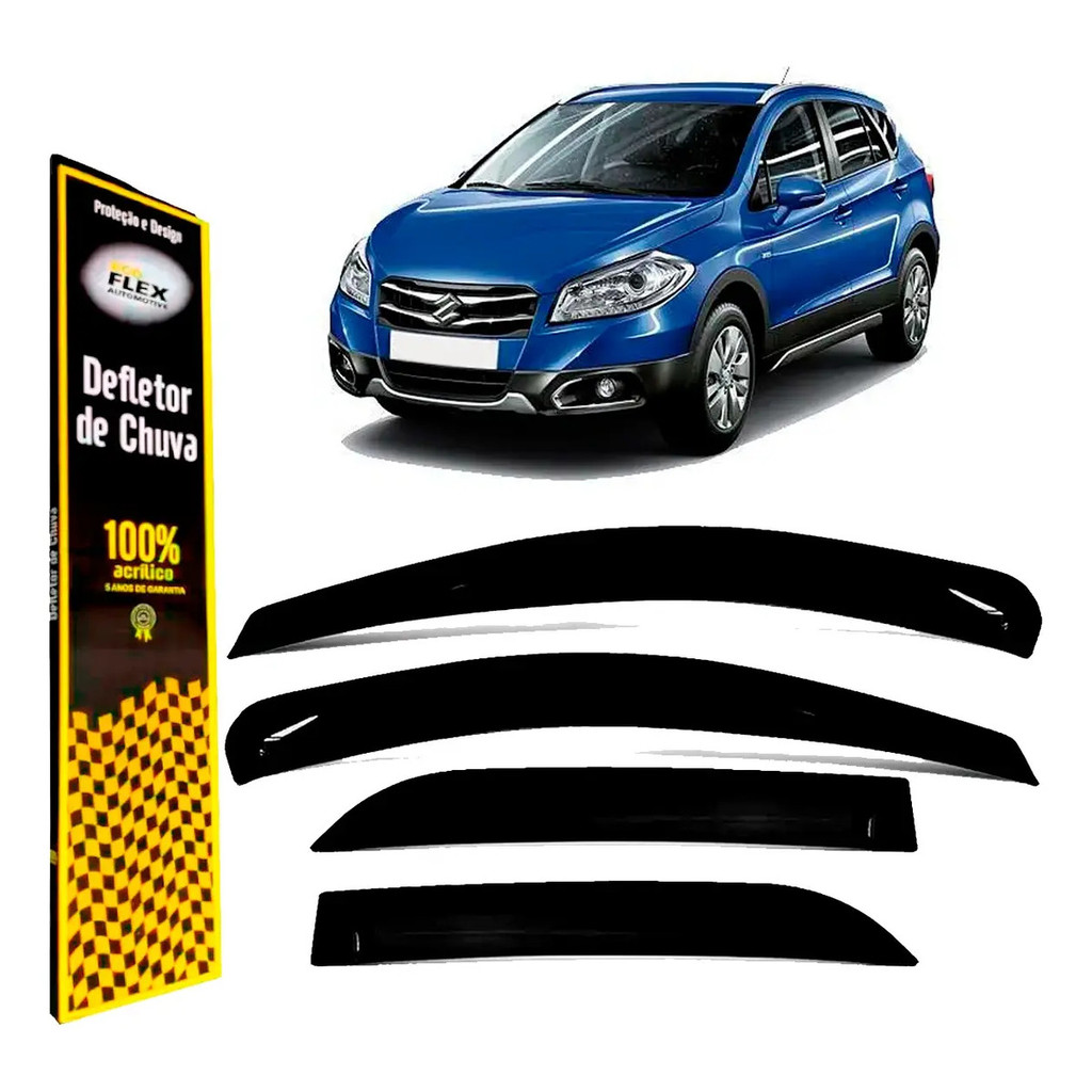 Jogo Calha De Chuva Suzuki S-cross Todos 4 Portas