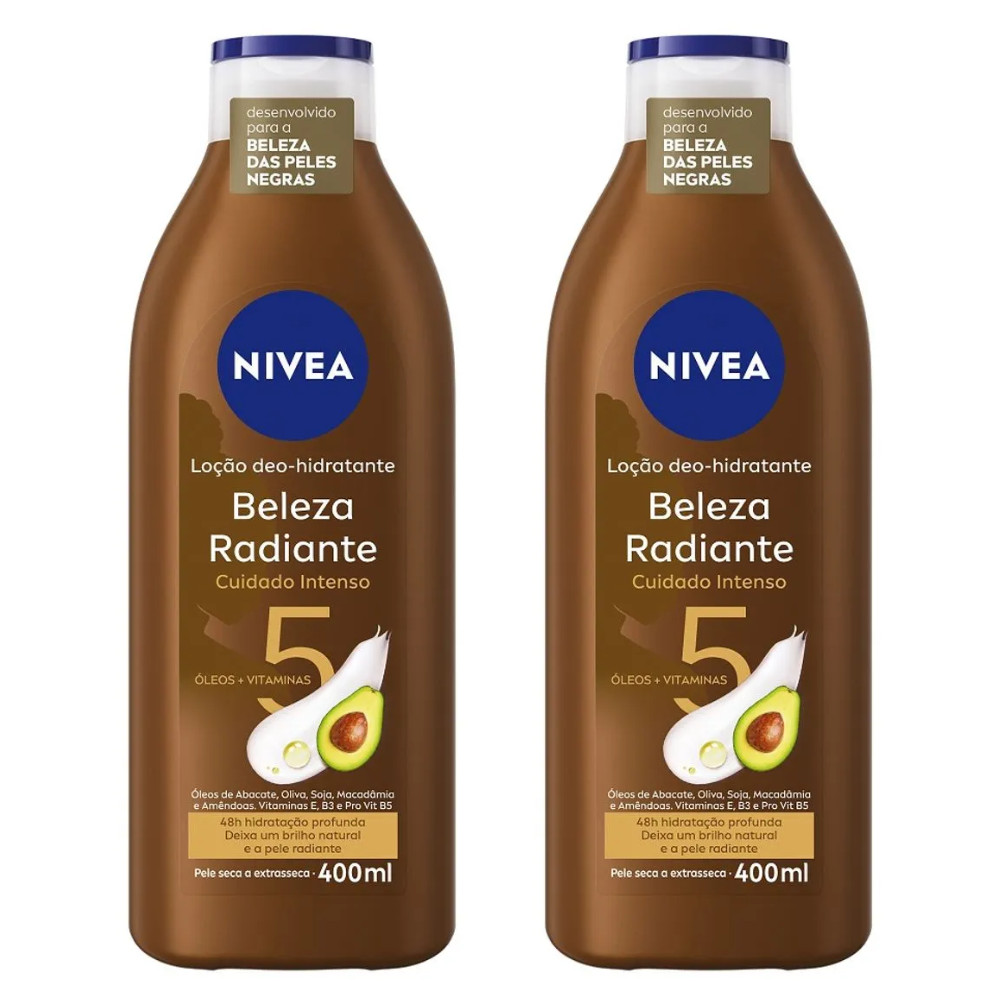 Nivea Beleza Radiante 5 Óleos E Vitaminas 400ml