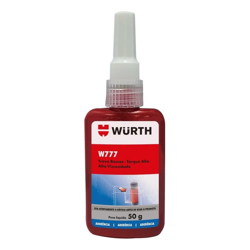 Trava Rosca Torque Cola Alto 50g Parafuso Roscas Wurth W777 Wurth 0893270204