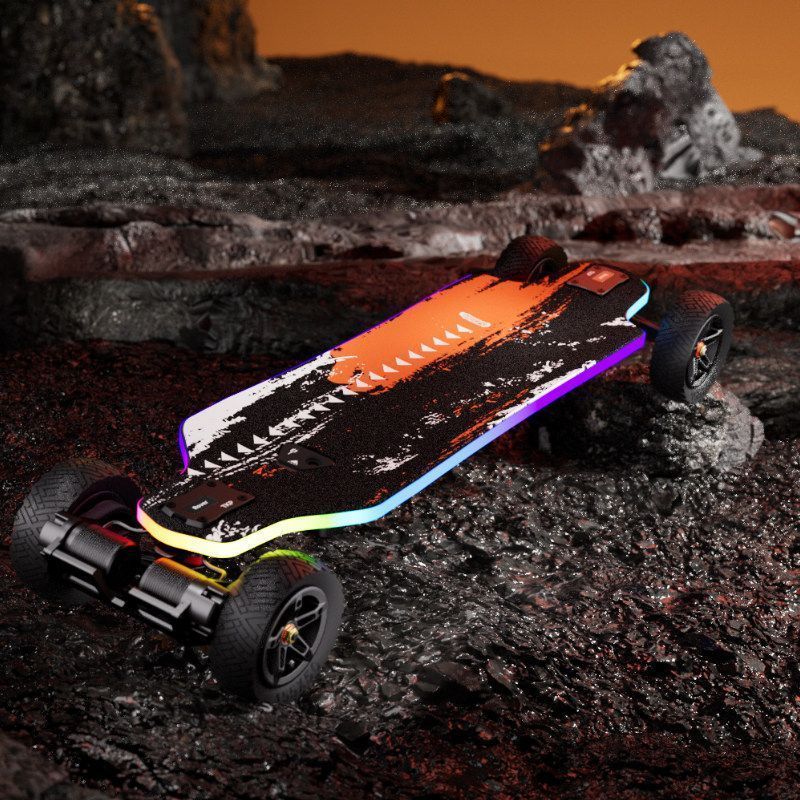 Província de Hubei Tonghan Shao Technology Co., Ltd. MEEPO MEEPO Luminous Wanderer Scooter elétrico com controle remoto