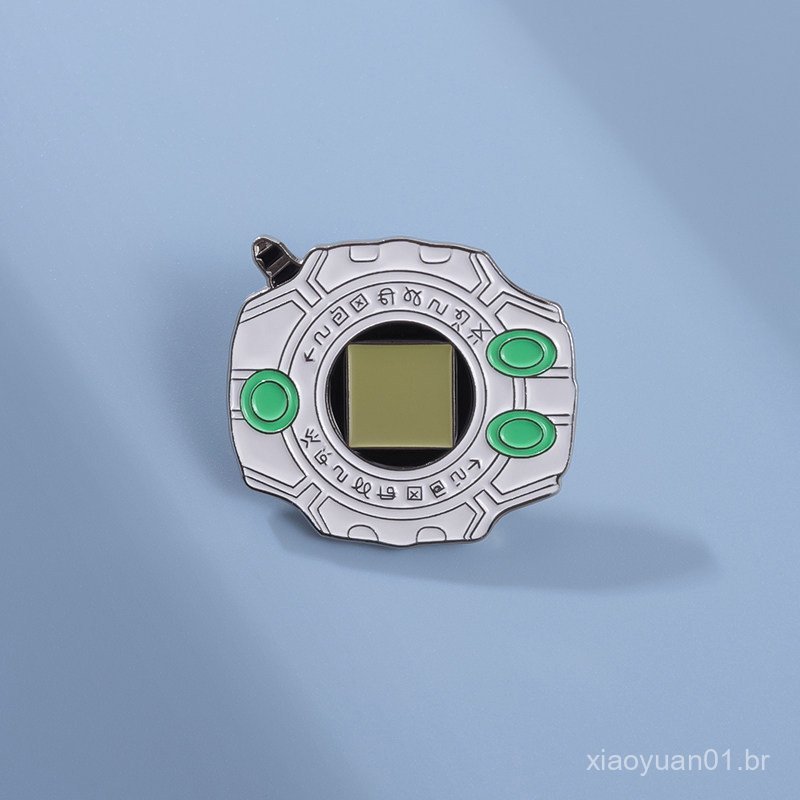 Pin de merchandising do anime Digimon: Taichi Yagami, Agumon, Gatomon, acessório de metal estilo cartoon ZSHP