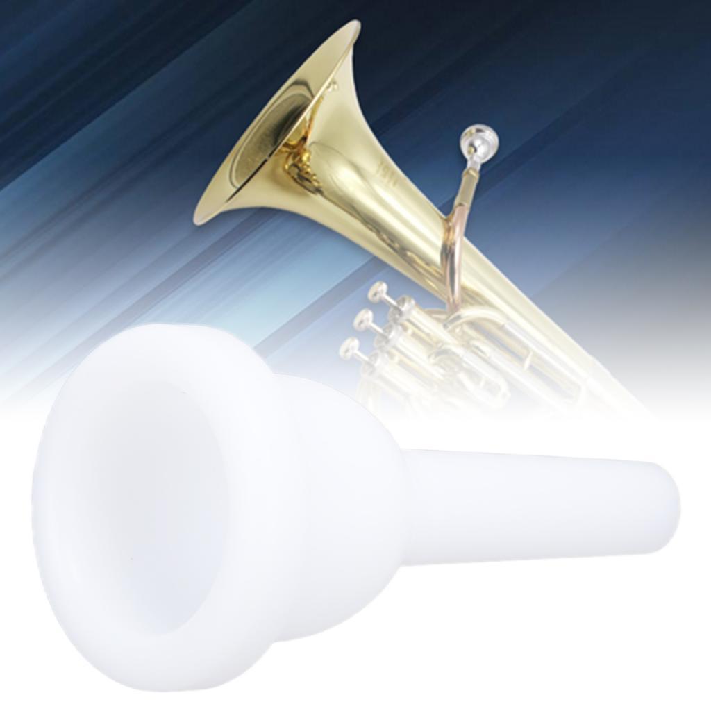 Photop-BR Mingzhe Tuba Bocal ABS Plástico Acessórios para Instrumentos de Vento MT20 Branco para Jogadores Iniciantes e
