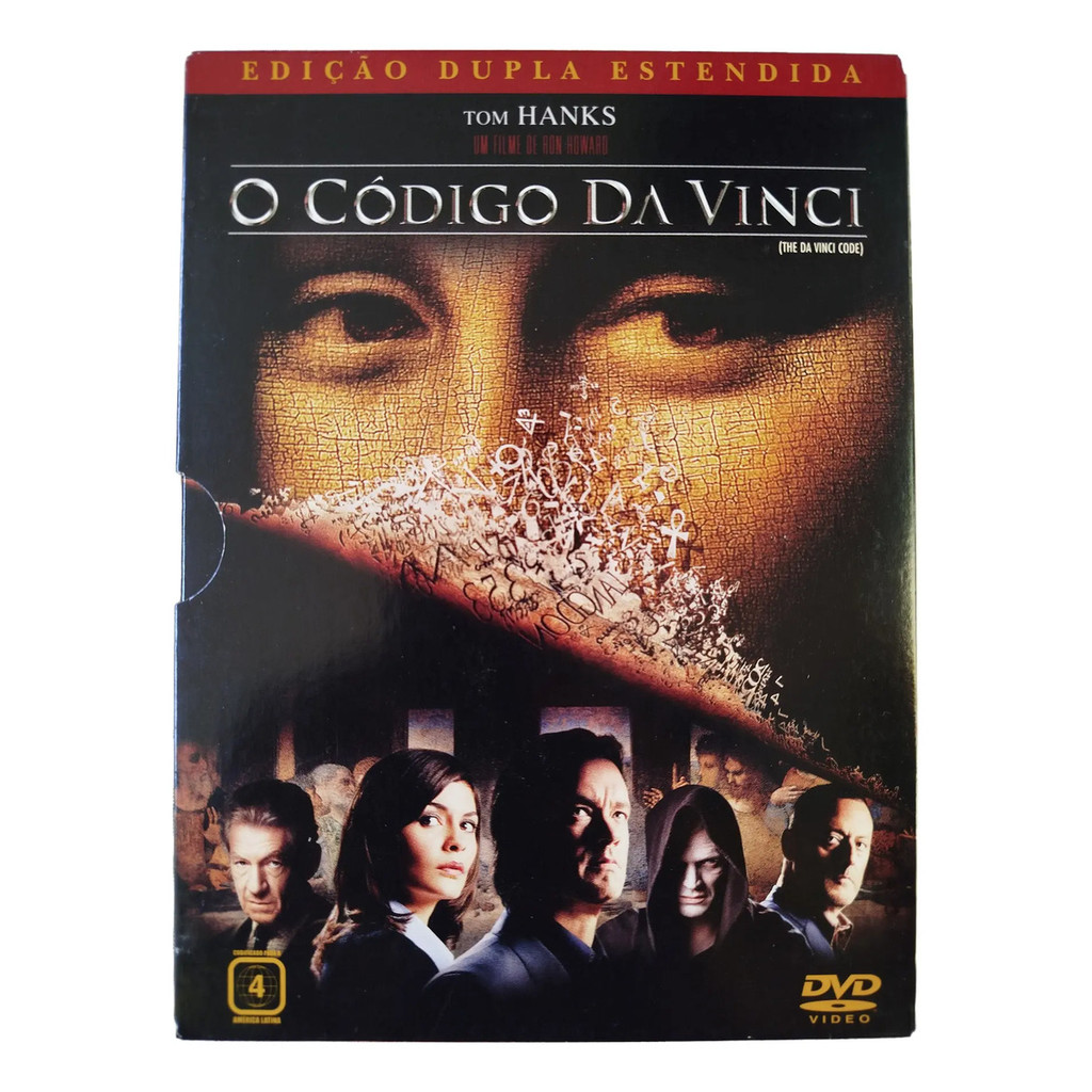 DVD Filme O Código Da Vinci 2006 Edição Especial Tom Hanks
