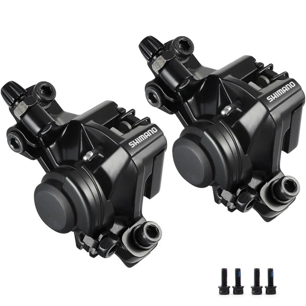 Par Pinças Freio A Disco Mecânico Shimano Acera M375 Mtb