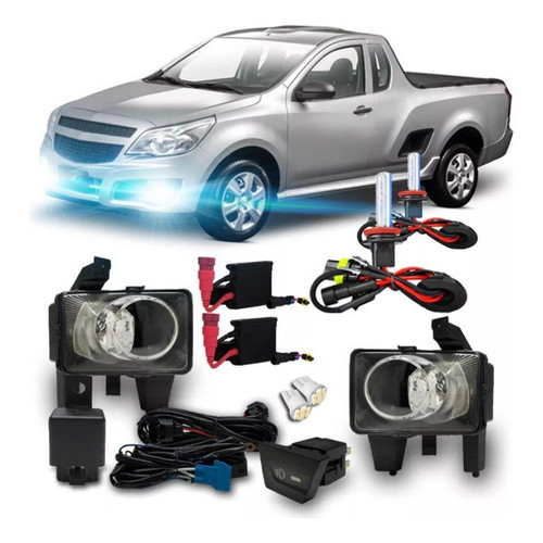 Kit Farol Milha Montana 2016 2017 2018 2019 + Xênon 8k